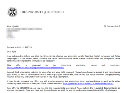 海外深造優秀學子何宜嘉:把握機遇,迎難而上